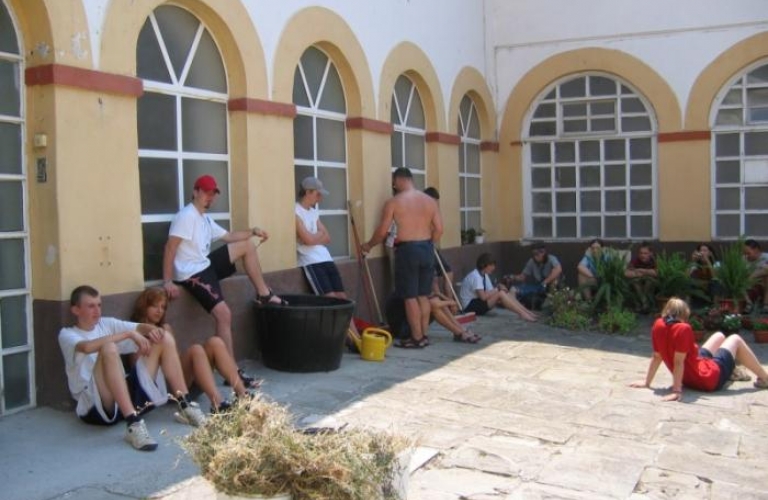 Frančiškanski Samostan Koper obnovitvena dela 2006