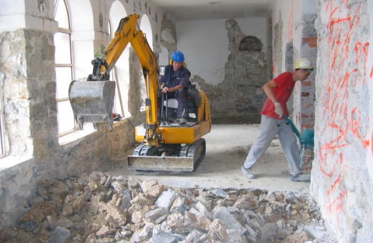 Frančiškanski Samostan Koper obnovitvena dela 2007